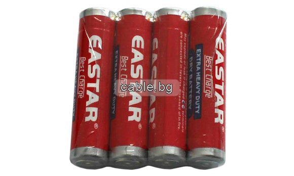 Батерия AAA 1.5V zinc chlorid EASTAR - 1бр.