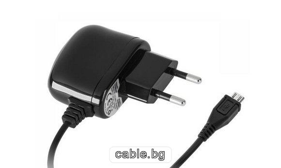 Зарядно за телефон и таблет с MICRO USB 2.1A 220V GSM0492
