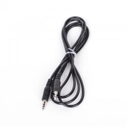 Аудио кабел Stereo Jack 3.5mm, 1.5 метра, черен