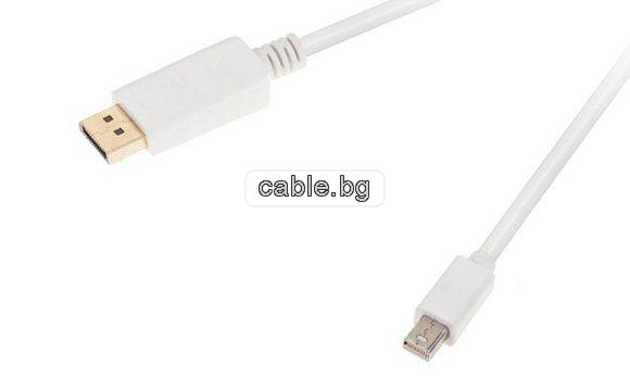 Кабел Mini DisplayPort to HDMI, 1.8 метра