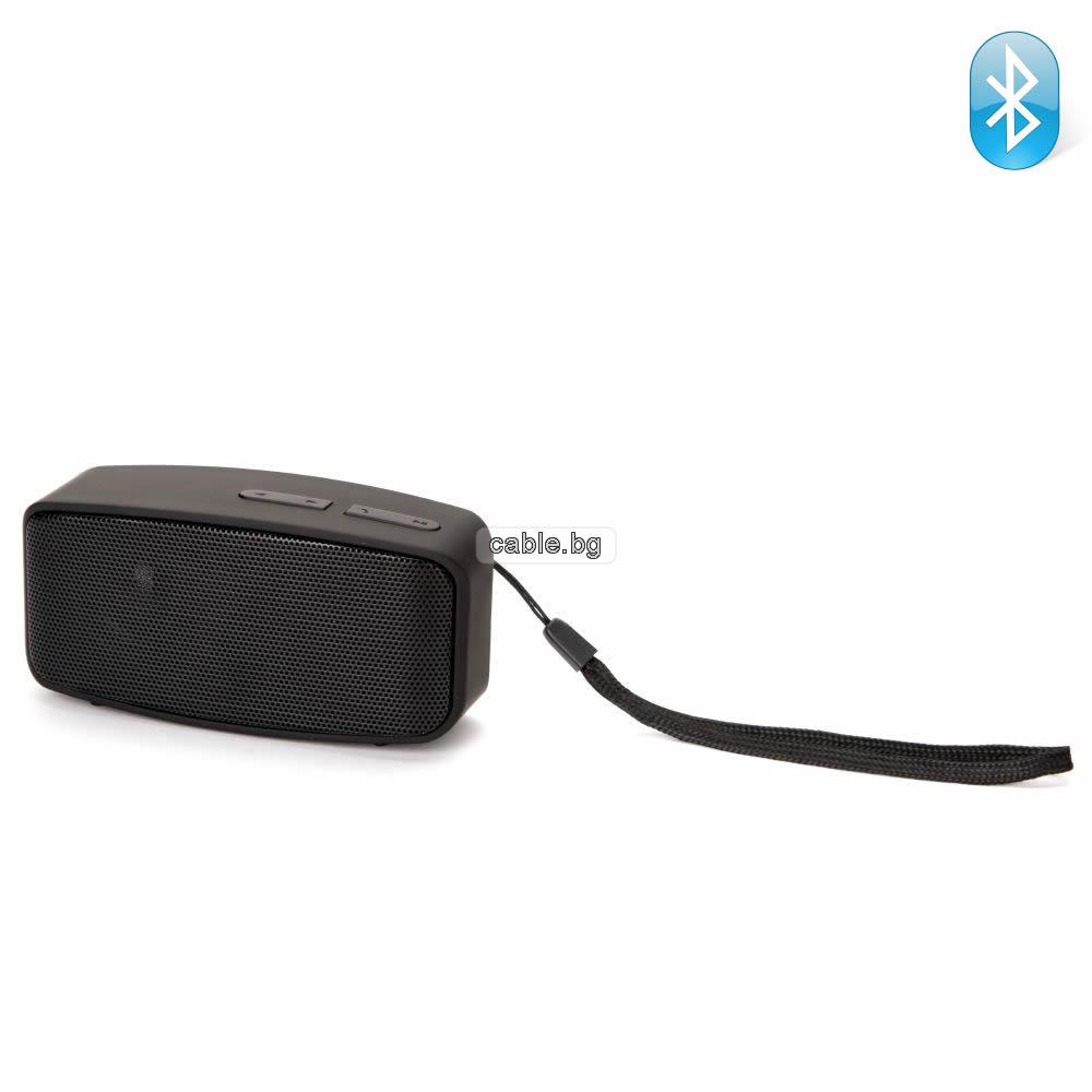 Bluetooth колонка N10, FM радио, литиево-йонна батерия, слот за USB, micro SD CARD/AUX, черна