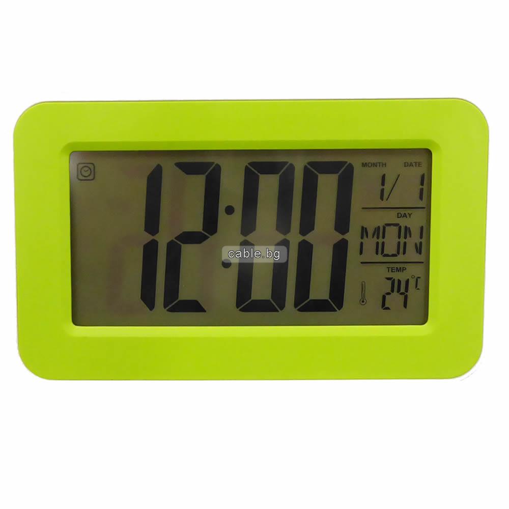 Часовник с Термо метър DS-3618 вътрешна температура, Часовник, Аларма
