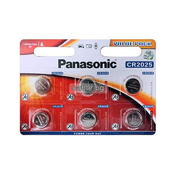 Батерия CR2025 PANASONIC