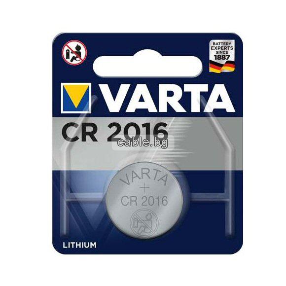 Батерия CR2016 VARTA - цена за 1бр. батерия