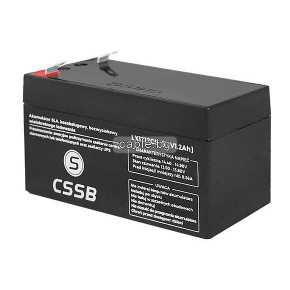 Батерия /акумулатор/ 12V 1.2AH CSSB