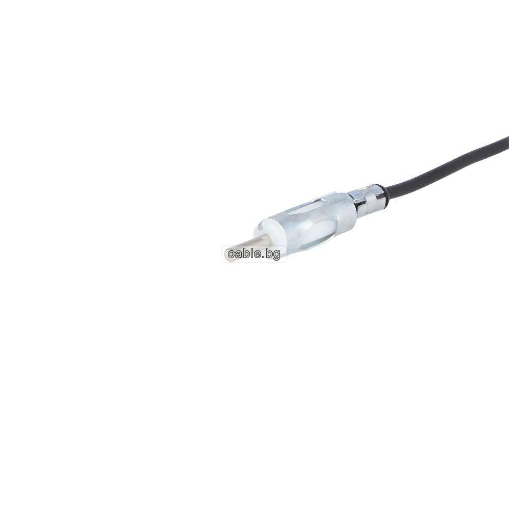 Автомобилна букса за автоантена CAR-005 с кабел 0.30 метра