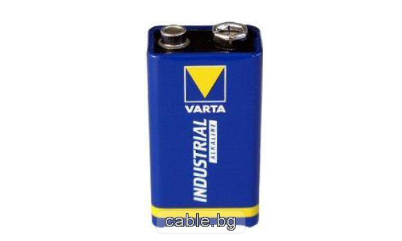Алкална батерия 9V 4022 VARTA INDUSTRIAL - 1бр.