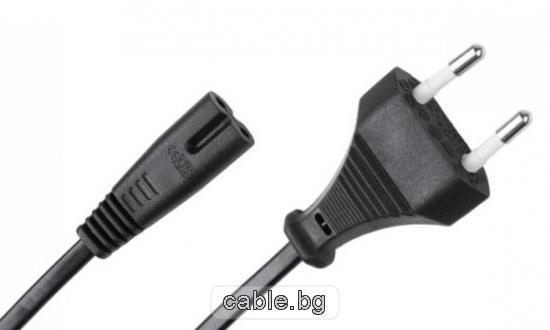 Захранващ кабел за касетофон 701, 2x0.75mm2, 5 метра