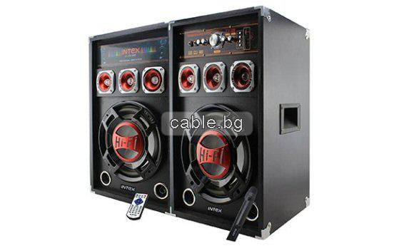 Домашни тонколони DJ-215K FM/SD/USB/BLUETOOTH, 2x60W