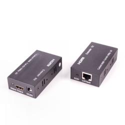 HDMI усилвател на сигнал до 30 метра, Cat 5E/6, Full HD 1080p 3D, HDMI Extender over LAN