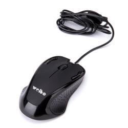 USB Оптична мишка 1600dpi WB18, черна