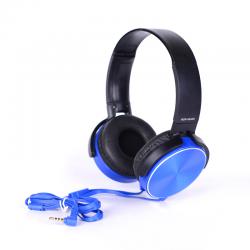 Слушалки MDR-XB450+mic, Handsfree, 3.5мм стерео жак с микрофон, сини