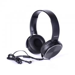 Слушалки MDR-XB450+mic Black, Handsfree, 3.5мм стерео жак с микрофон, черни