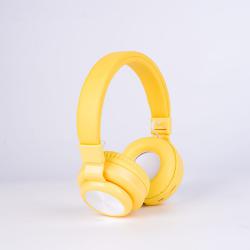 Безжични слушалки J-260BT, Bluetooth, MP3 плеър, вграден микрофон, Цвят:Електриково жълт