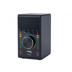 Усилвател XGF01B, 2-канален, Bluetooth, RCA, Оптичен, Коаксиален, USB, 4-8 Ohm, 2x68 W,