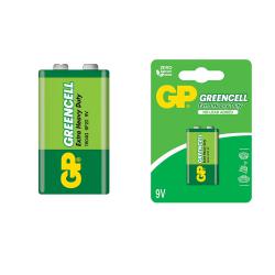 Батерия 9V zinc chlorid GP - цена за 1бр. батерия