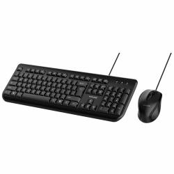 Комплект Kлавиатура и Mишка YOURZ KM02, жични, USB конектор