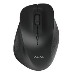 Bluetooth оптична безжична мишка и Безжична оптична мишка, 2 в 1, B-1009 Black, черна