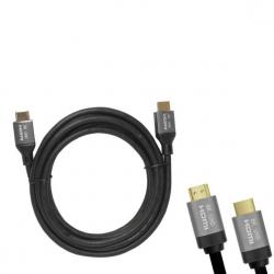 Кабел HDMI, 8K, версия 2.1, позлатен, 3 метра