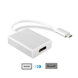 Кабел USB 3.1Type C конектор към HDMI 1080p 2K HDTV адаптер за Apple MacBook Chromebook