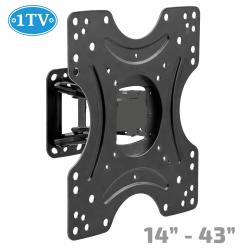 Регулируема Стойка за Телевизор 19"-43" инча, до 15кг, 1TV-101