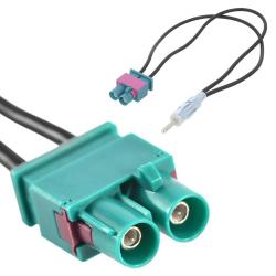 Автомобилен преход за автоантена CAR-104 2xFAKRA мъжки