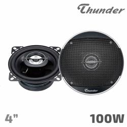 Авто Говорители 4 инча, 10 см, THUNDER TCS-4019 Трилентови, 2 броя, 100W