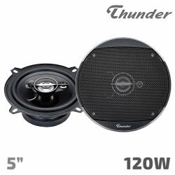 Авто Говорители 5 инча, 13 см, THUNDER TCS-5019 Трилентови, 120W