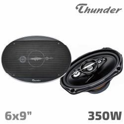 Авто Говорители Елипси 6x9 инча, 15x23 см, THUNDER TCS-6919 Петлентови, 2 броя, 350W
