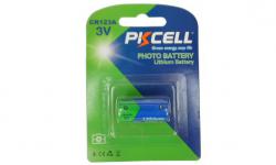 Батерия CR123A 3V PKCELL - цена за 1бр. батерия