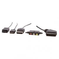 Универсален Кабел SCART, 3RCA - Playstation 2-XBOX-GameCube, 1.8 метра