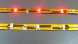 1m Червена - LED лента SMD 3528, 30 LEDs 2.4W/m, 1 метър