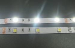 1m Бяла - LED лента SMD 5050, 30 LEDs 7W/m Влагозащитена IP65, 1 метър