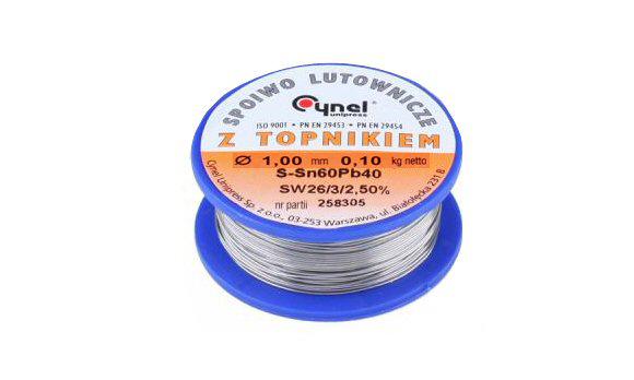 Тинол 100г 1мм CYNEL